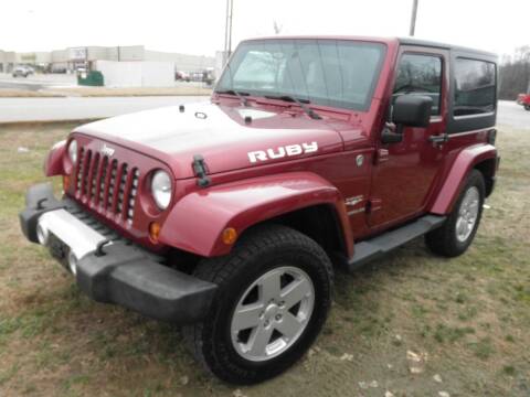 2012 Jeep Wrangler for sale at Reeves Motor Company in Lexington TN