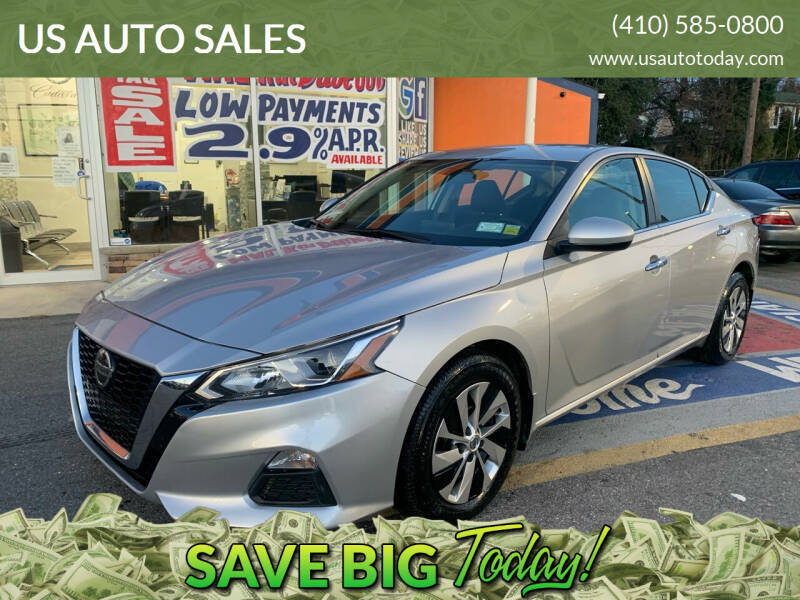 2019 Nissan Altima for sale at US AUTO SALES in Baltimore MD