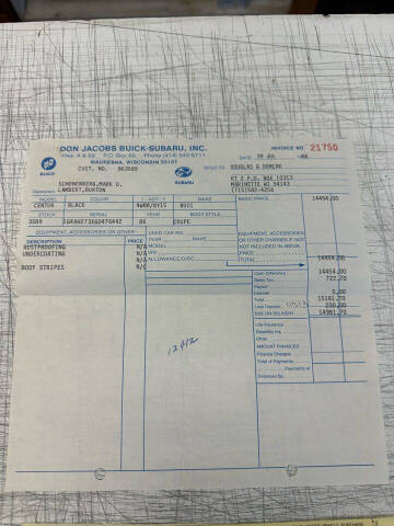 1986 Buick Century Custom