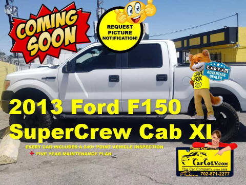 2013 Ford F-150 for sale at The Car Company in Las Vegas NV