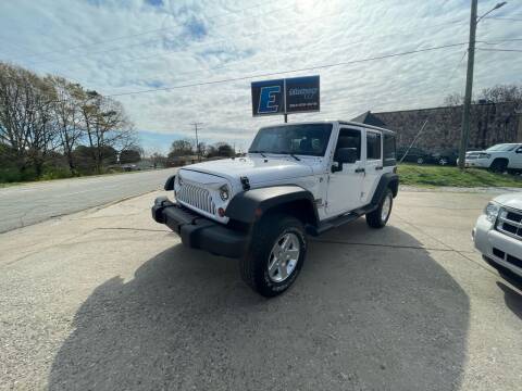 2013 Jeep Wrangler Unlimited for sale at E Motors LLC in Anderson SC