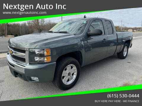 2011 Chevrolet Silverado 1500 for sale at Nextgen Auto Inc in Smithville TN