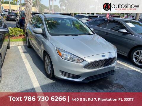 2018 Ford Focus for sale at AUTOSHOW SALES & SERVICE in Plantation FL
