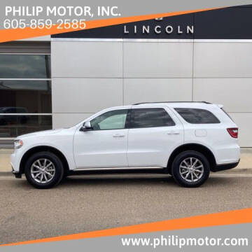 2018 Dodge Durango for sale at Philip Motor Inc in Philip SD