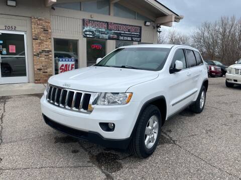 2013 Jeep Grand Cherokee for sale at Davison Motorsports in Holly MI