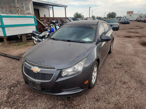 2013 Chevrolet Cruze for sale at PYRAMID MOTORS - Fountain Lot in Fountain CO