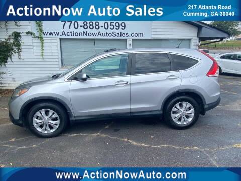 2013 Honda CR-V for sale at ACTION NOW AUTO SALES in Cumming GA