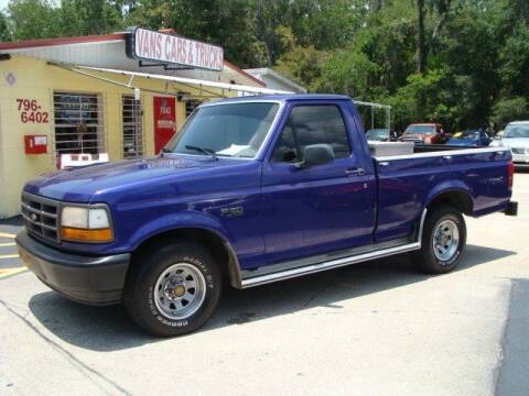 1995 Ford F-150 for sale at VANS CARS AND TRUCKS in Brooksville FL
