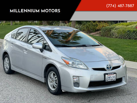 2011 Toyota Prius for sale at MILLENNIUM MOTORS in Van Nuys CA