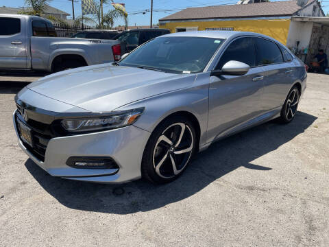 2018 Honda Accord for sale at JR'S AUTO SALES in Pacoima CA