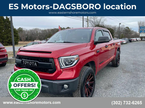 2017 Toyota Tundra for sale at ES Motors-DAGSBORO location in Dagsboro DE