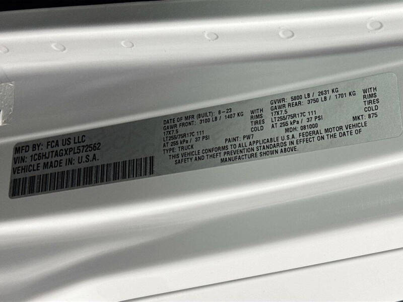 2023 Jeep Gladiator Texas Trail