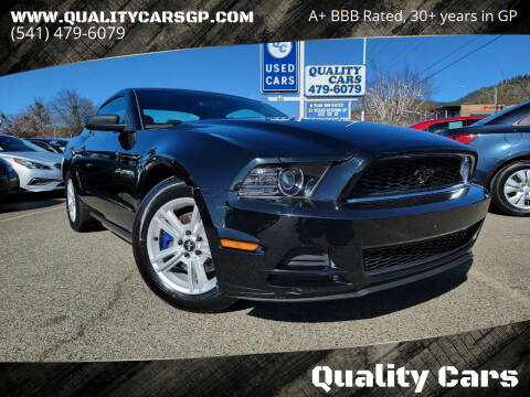 2014 Ford Mustang for sale at Quality Cars in Grants Pass OR