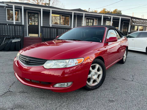 2002 Toyota Camry Solara for sale at Georgia Car Shop in Marietta GA