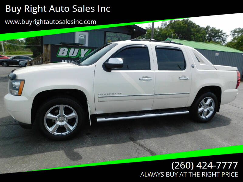 2013 Chevrolet Avalanche for sale at Buy Right Auto Sales Inc in Fort Wayne IN