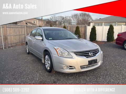 2012 Nissan Altima for sale at A&A Auto Sales in Fairhaven MA