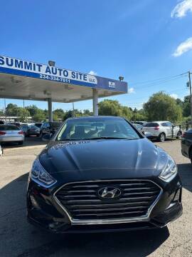 2018 Hyundai Sonata for sale at SUMMIT AUTO SITE LLC in Akron OH