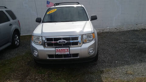 2011 Ford Escape for sale at Sann's Auto Sales in Baltimore MD
