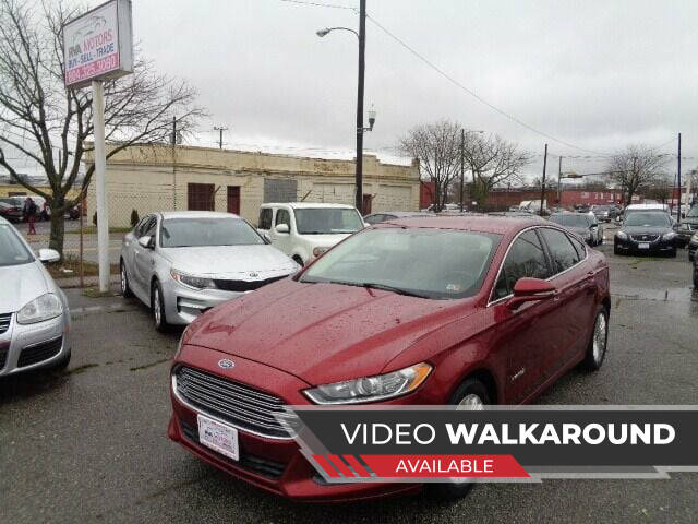 2014 Ford Fusion Hybrid for sale at RVA MOTORS in Richmond VA