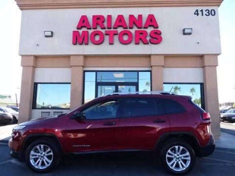 2015 Jeep Cherokee for sale at Ariana Motors in Las Vegas NV