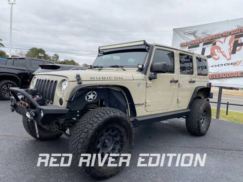 2017 Jeep Wrangler Unlimited for sale at RED RIVER DODGE in Heber Springs AR
