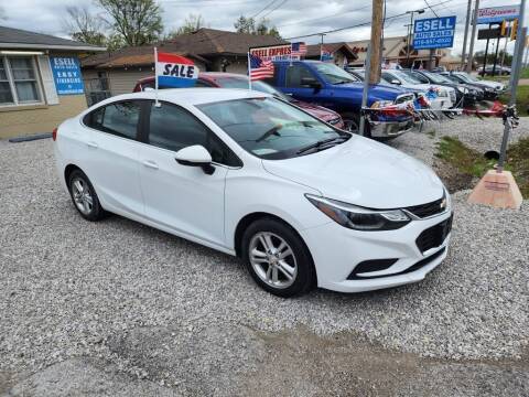 2017 Chevrolet Cruze for sale at ESELL AUTO SALES in Cahokia IL