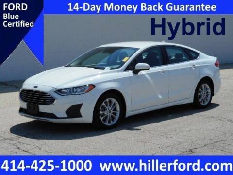 2020 Ford Fusion Hybrid for sale at HILLER FORD INC in Franklin WI