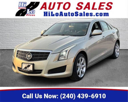 2013 Cadillac ATS for sale at Hi-Lo Auto Sales in Frederick MD