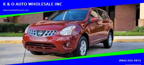 2012 Nissan Rogue for sale at K & O AUTO WHOLESALE INC in Jacksonville FL