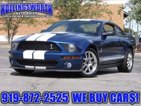 2007 Ford Shelby GT500 for sale at Hollingsworth Auto Sales in Raleigh NC
