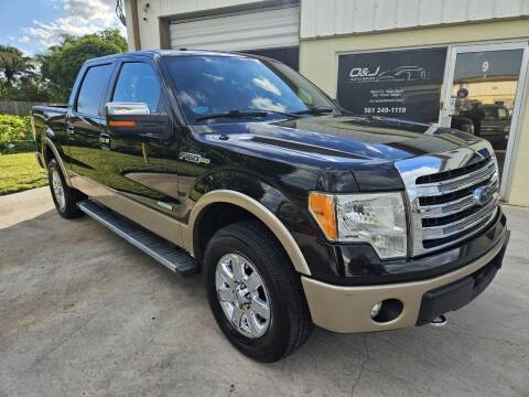 2013 Ford F-150 for sale at O & J Auto Sales in Royal Palm Beach FL