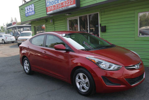 2014 Hyundai Elantra for sale at Amazing Choice Autos in Sacramento CA