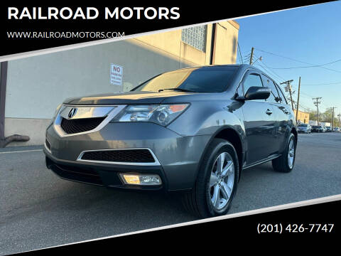 2012 Acura MDX for sale at RAILROAD MOTORS in Hasbrouck Heights NJ