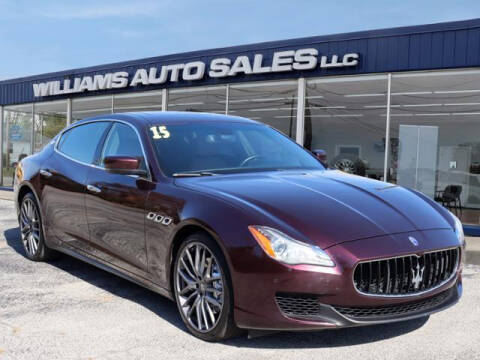 2015 Maserati Quattroporte for sale at Williams Auto Sales, LLC in Cookeville TN