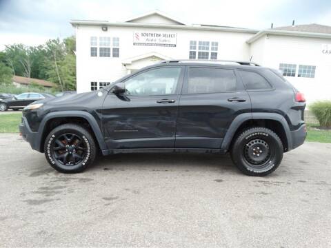 2016 Jeep Cherokee for sale at SOUTHERN SELECT AUTO SALES in Medina OH