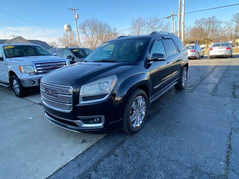 2013 GMC Acadia for sale at Huggins Auto Sales in Ottawa OH