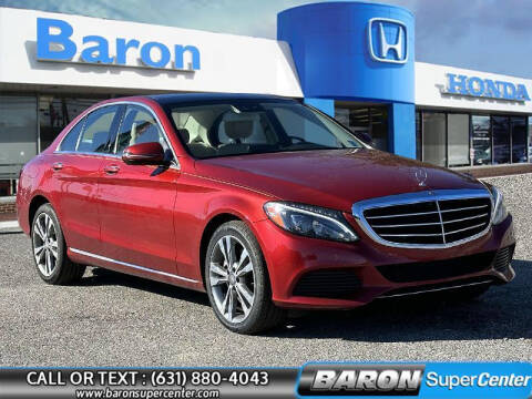 2016 Mercedes-Benz C-Class for sale at Baron Super Center in Patchogue NY