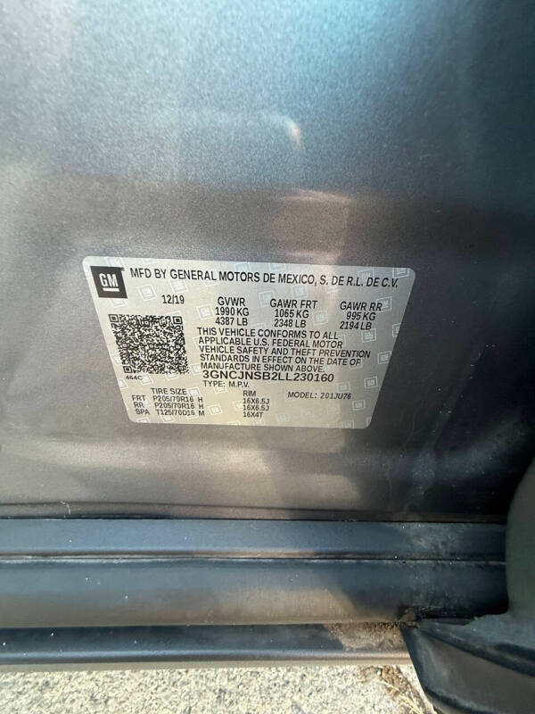 2020 Chevrolet Trax LS