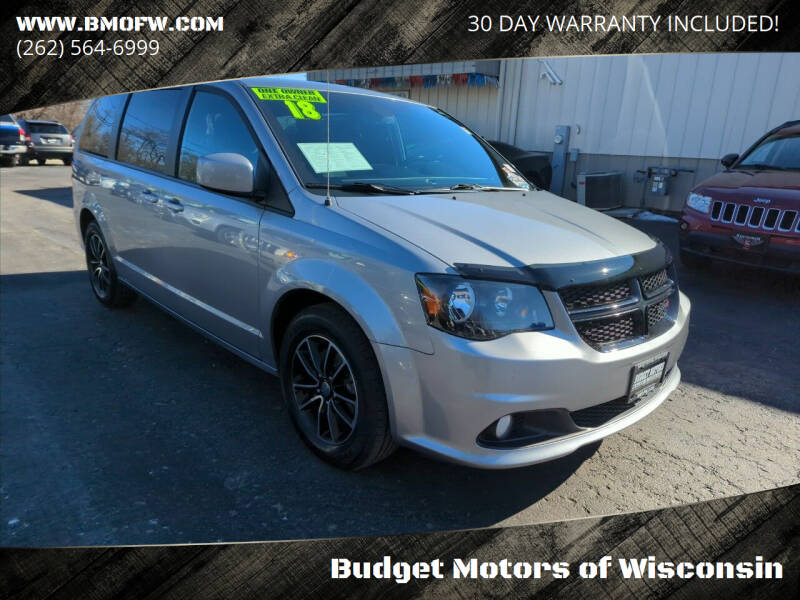 2018 Dodge Grand Caravan for sale at Budget Motors of Wisconsin in Racine WI