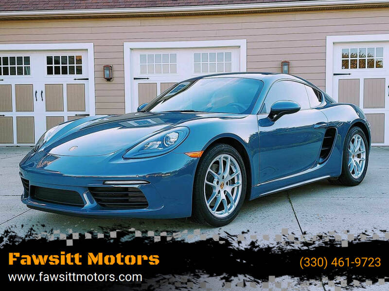 2017 Porsche 718 Cayman