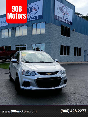 2018 Chevrolet Sonic for sale at 906 Motors in Gladstone MI