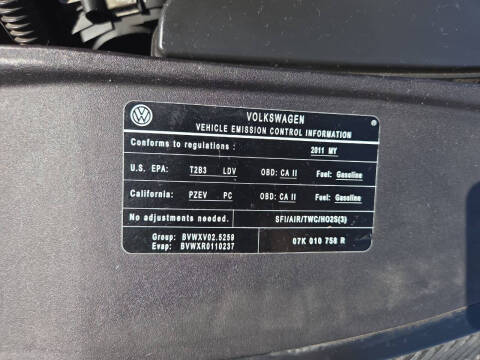 2011 Volkswagen Golf 2.5L PZEV