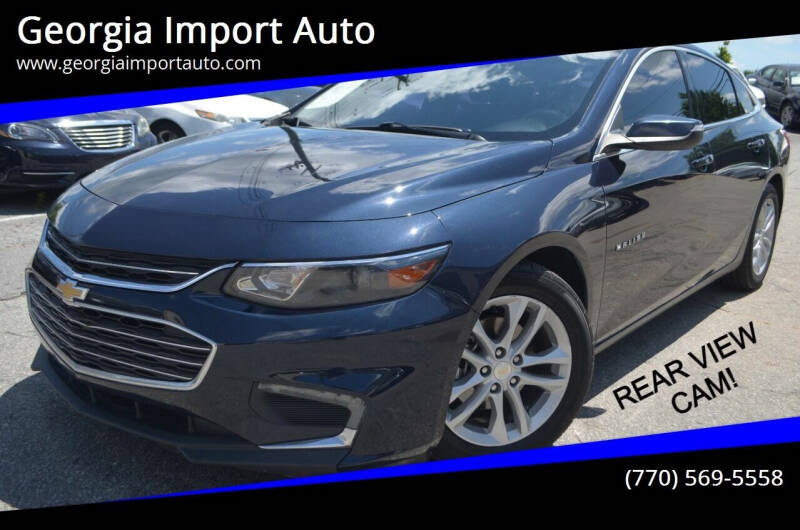 2016 Chevrolet Malibu for sale at Georgia Import Auto in Alpharetta GA