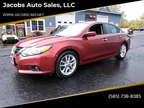 2016 Nissan Altima for sale at Jacobs Auto Sales, LLC in Spencerport NY