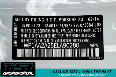 2014 Porsche Cayenne Platinum