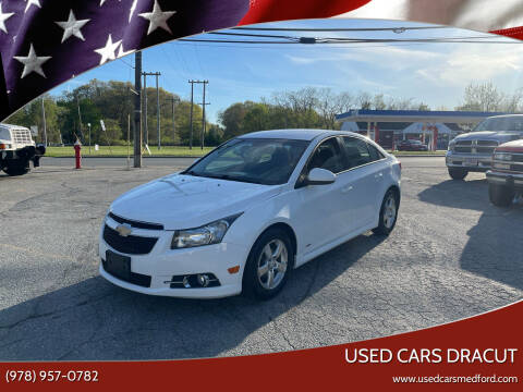 2012 Chevrolet Cruze for sale at dracut tire shop inc in Dracut MA