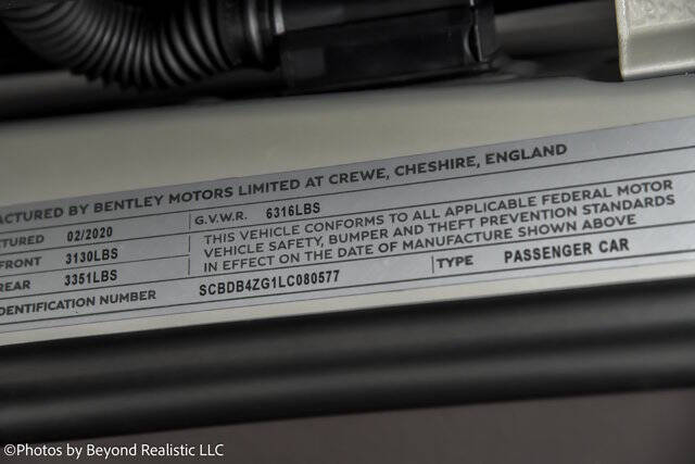 2020 Bentley Continental