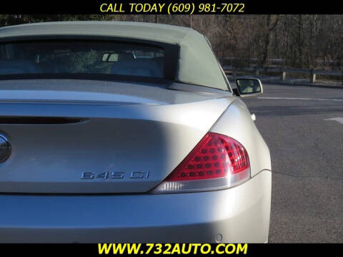2005 BMW 6 Series 645Ci