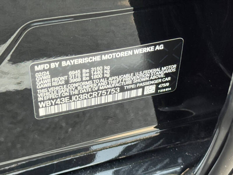 2024 BMW i7 eDrive50