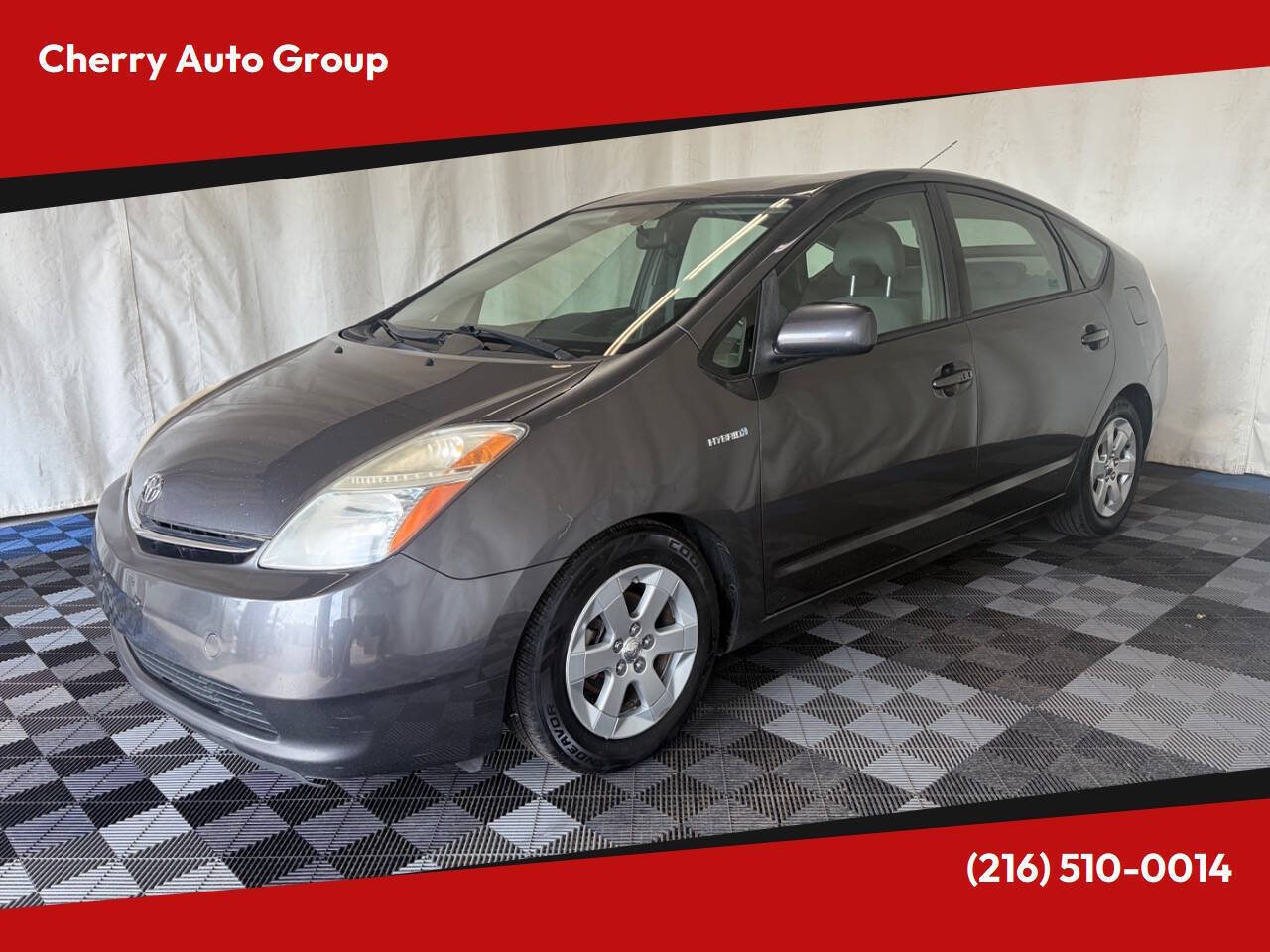Gray (Magnetic Grey Metallic) 2008 Toyota Prius FWD Hatchback Front-Wheel Drive Continuously Variable Transmission